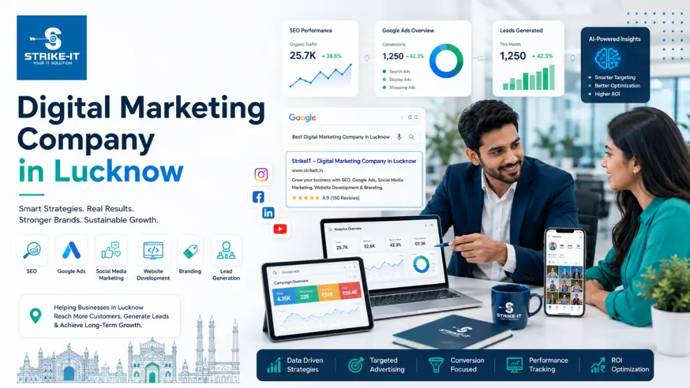 Digital Marketing Company in Lucknow helping local businesses grow