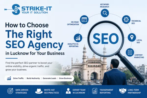 How to Choose the Right SEO Agency in Lucknow | StrikeIT